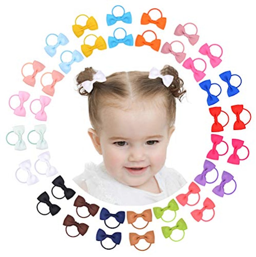 Jollybows Baby Girl Hair Ties