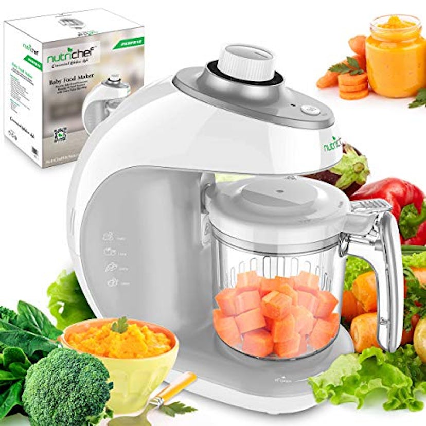 Nutrichef Digital Baby Food Maker Machine