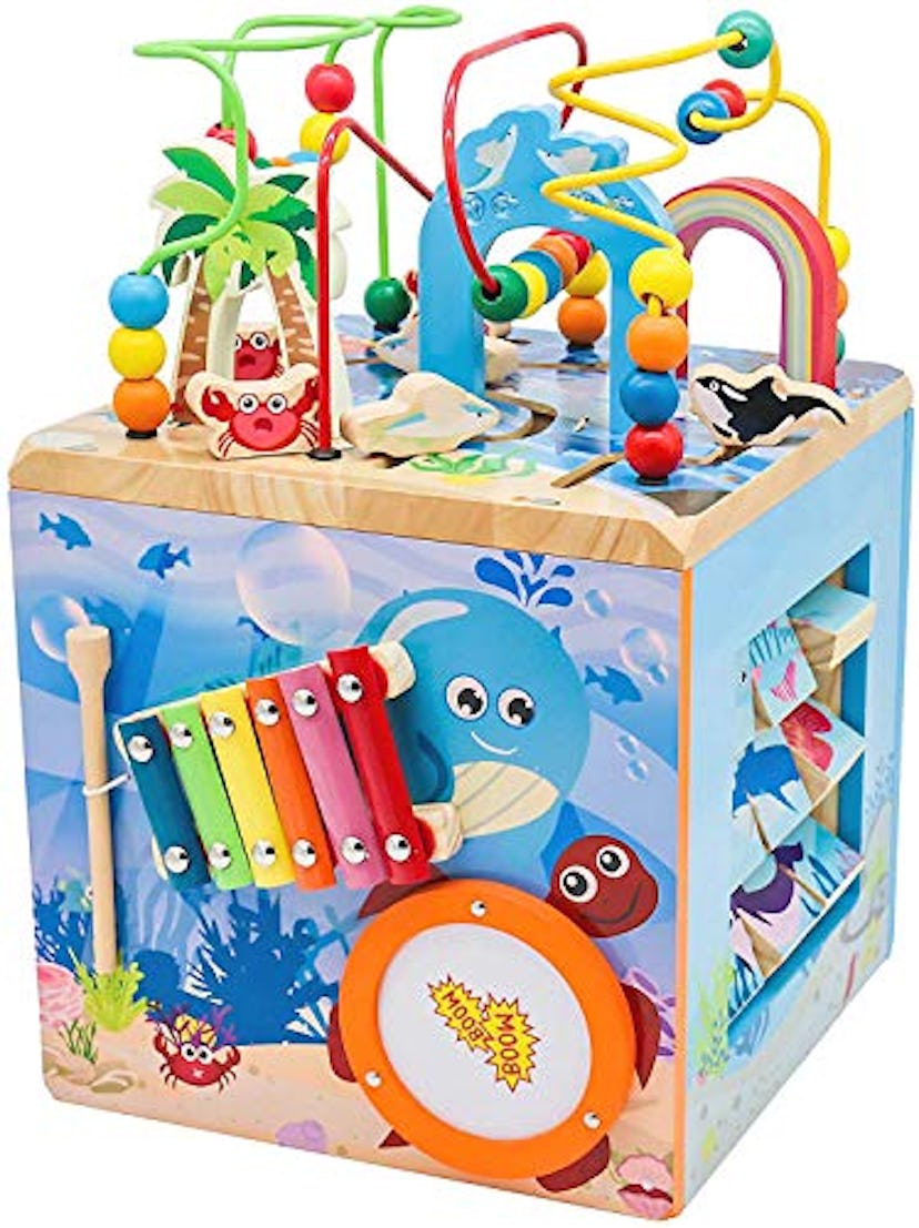 Under The Sea Adventures, Deluxe Activity Wooden Maze Cube