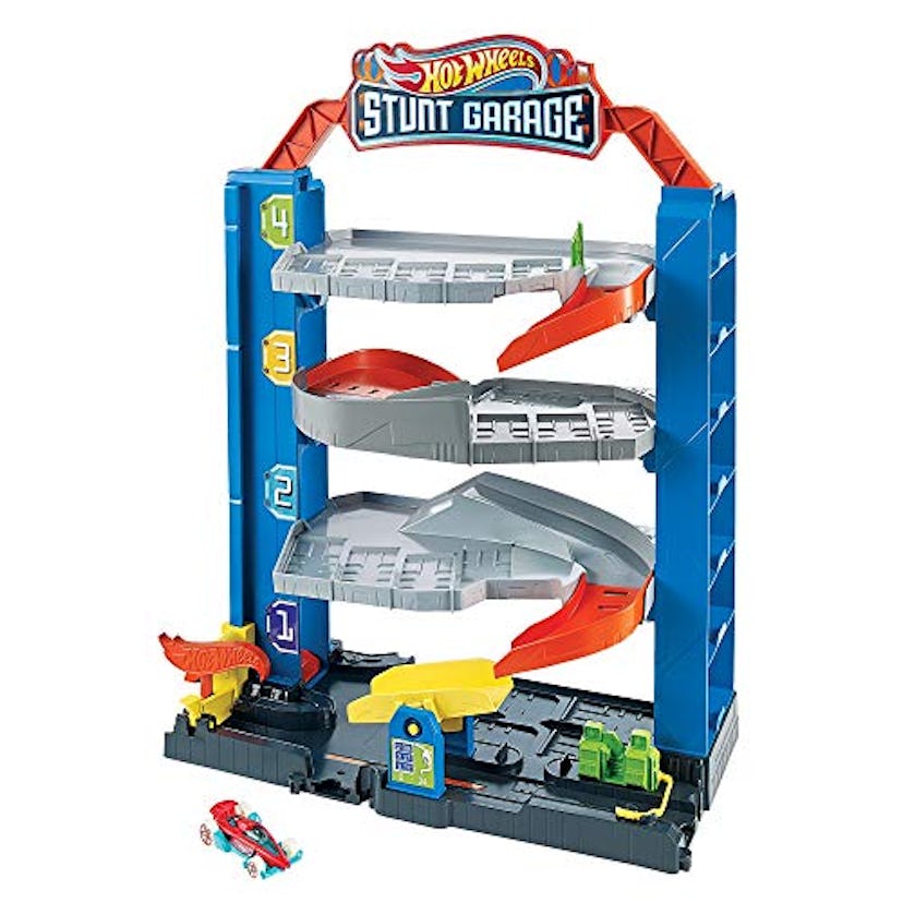 Hot Wheels City Stunt Garage Playset