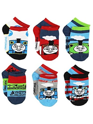 Thomas Train Toddler Boys 6 pack Socks
