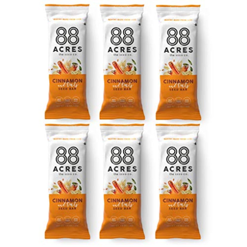 88 Acres Cinnamon & Oat Granola Bars (6-pack)