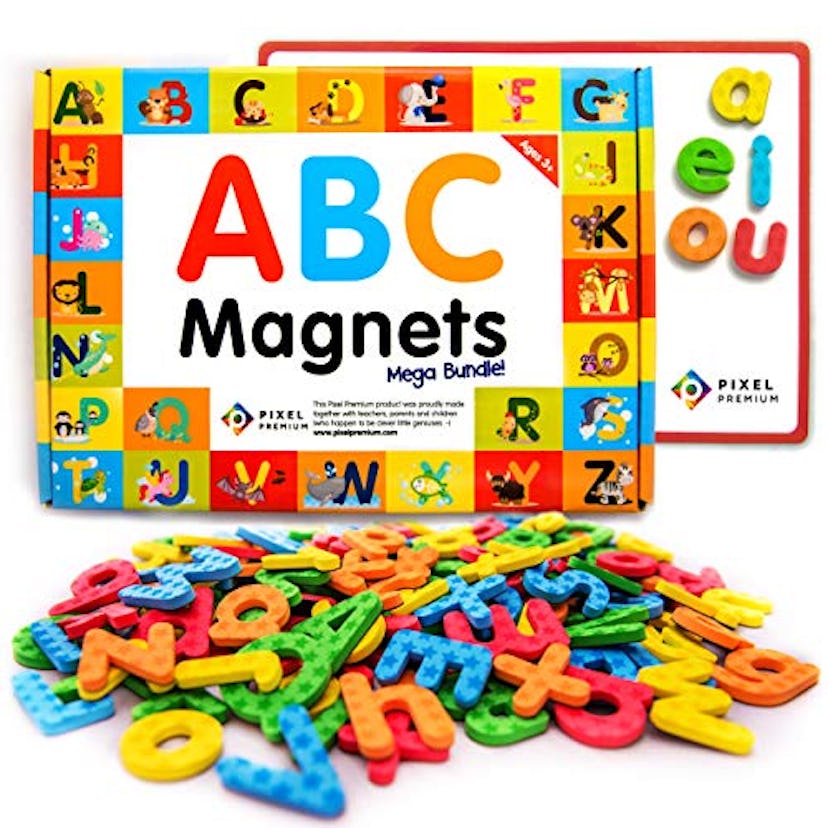 Pixel Premium Magnetic Letters for Kids