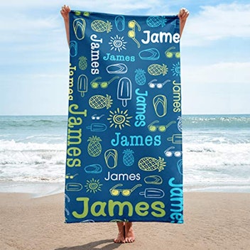 Yeh Gift Personalized Beach Towels