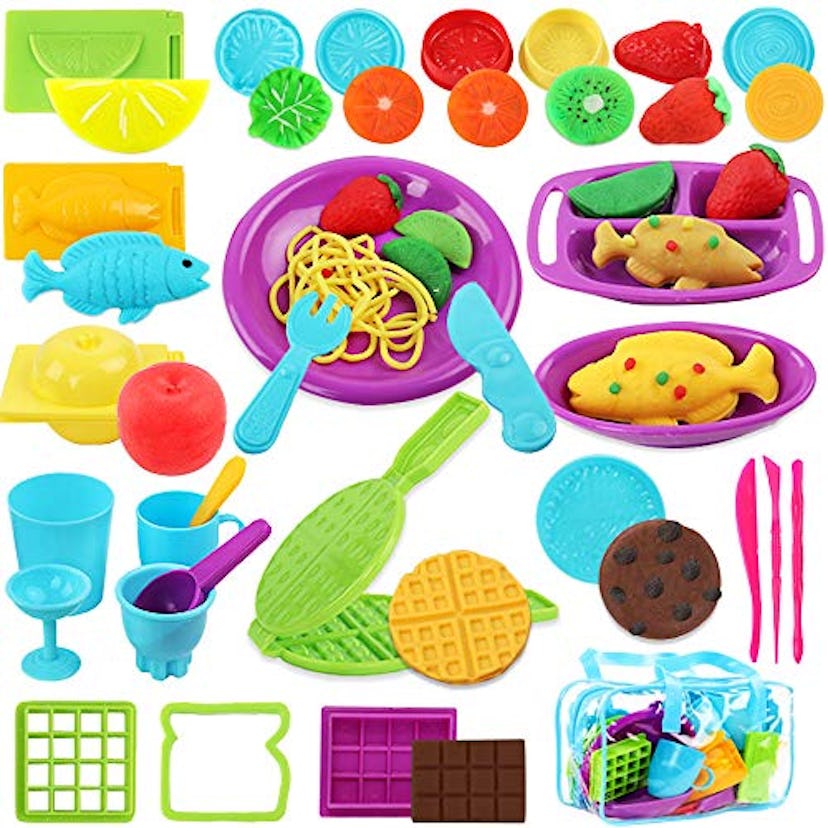 Vankerter Cooking Play Dough Tools Playset