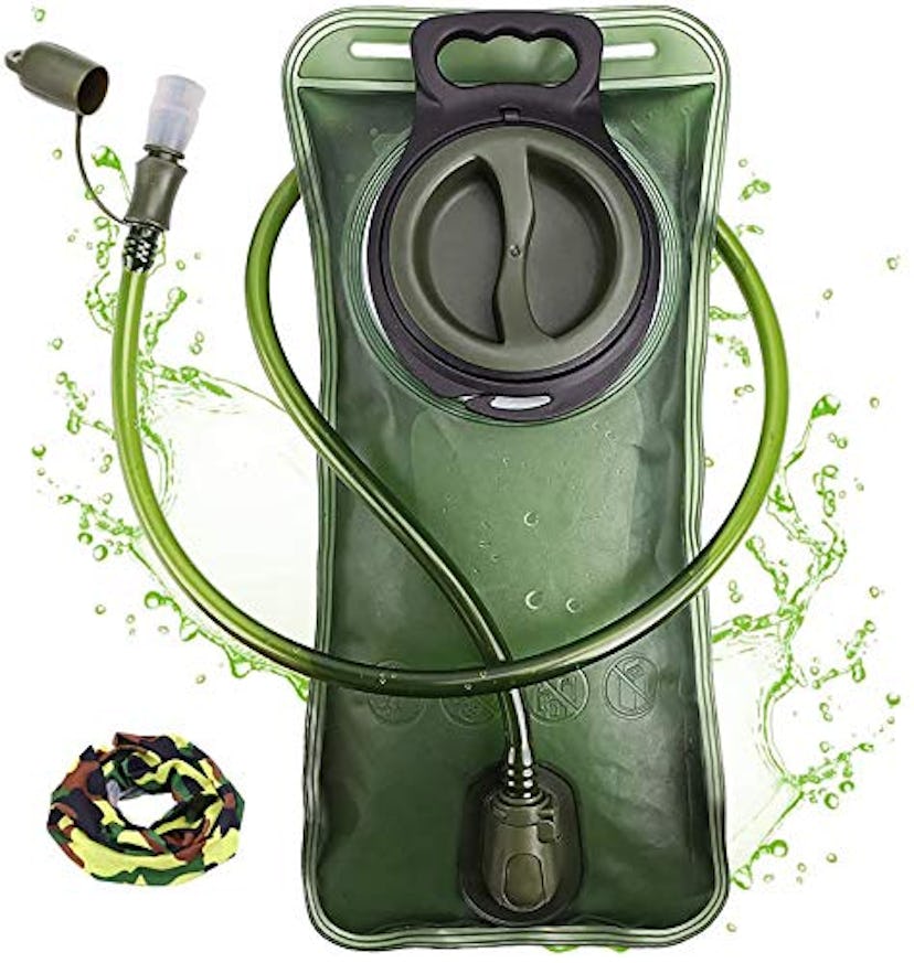 Hydration Bladder 2 Liter Leak Proof Water Reservoir for Hiking