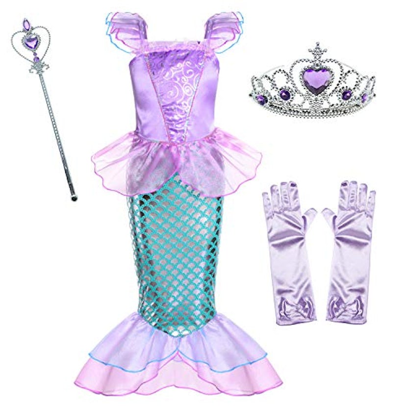 Party Chili Mermaid Costume for Kids