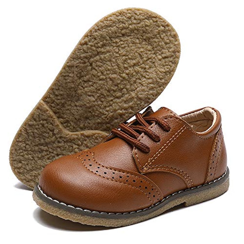 E-FAK Toddler Boys Dress Shoe