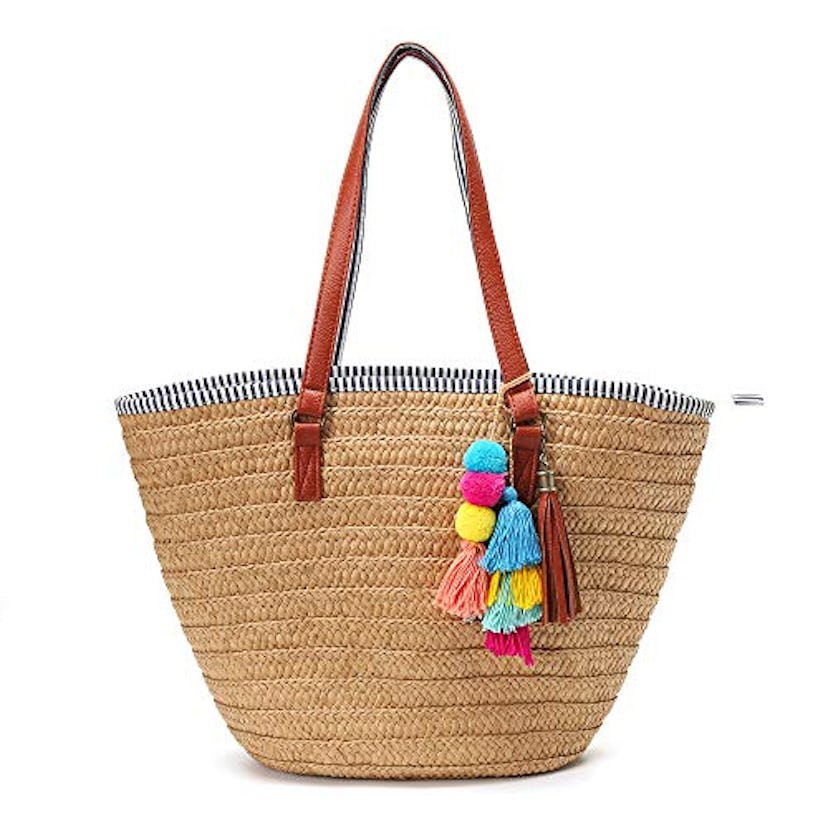 Solyinne Large Straw Tote