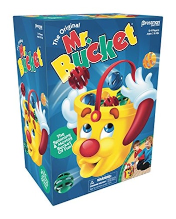 Mr. Bucket Game: The Spinning & Moving Bucket of Fun