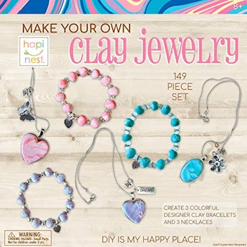 Hapinest Make Your Own Clay Jewelry Kit