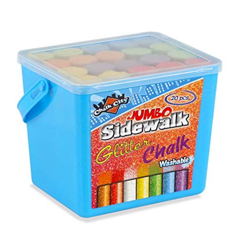 Regal  Sidewalk Glitter Chalk - 20 Count