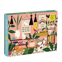 Galison Love Lives Here Jigsaw Puzzle
