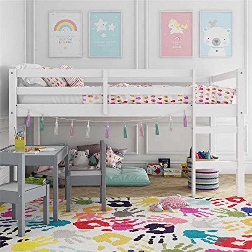 Dorel Living Milton Junior Twin Loft Bed