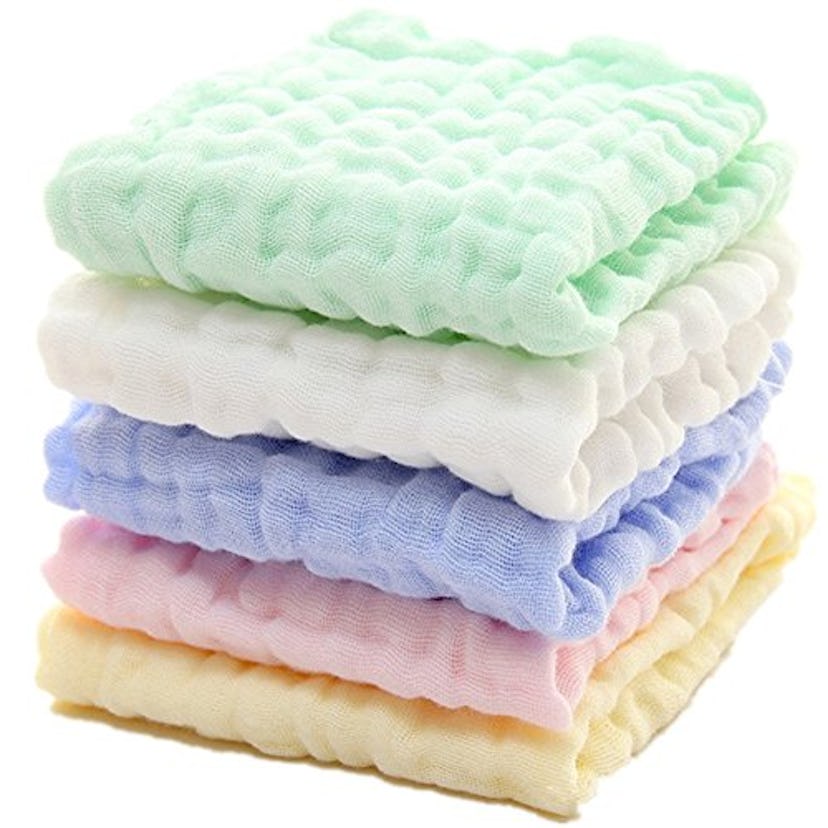 Mukin Baby Muslin Washcloths