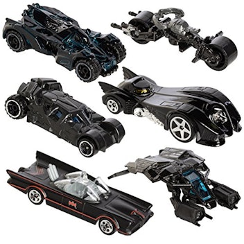 Hot Wheels Batman 6-Vehicle Bundle