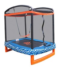 JUMP POWER Indoor/Outdoor Trampoline & Swing Combo