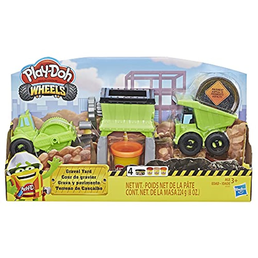 Play-Doh Wheels Gravel Yard Construction Toy