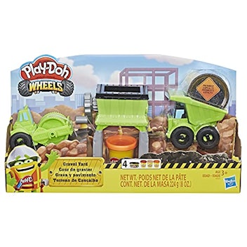 Play-Doh Wheels Gravel Yard Construction Toy