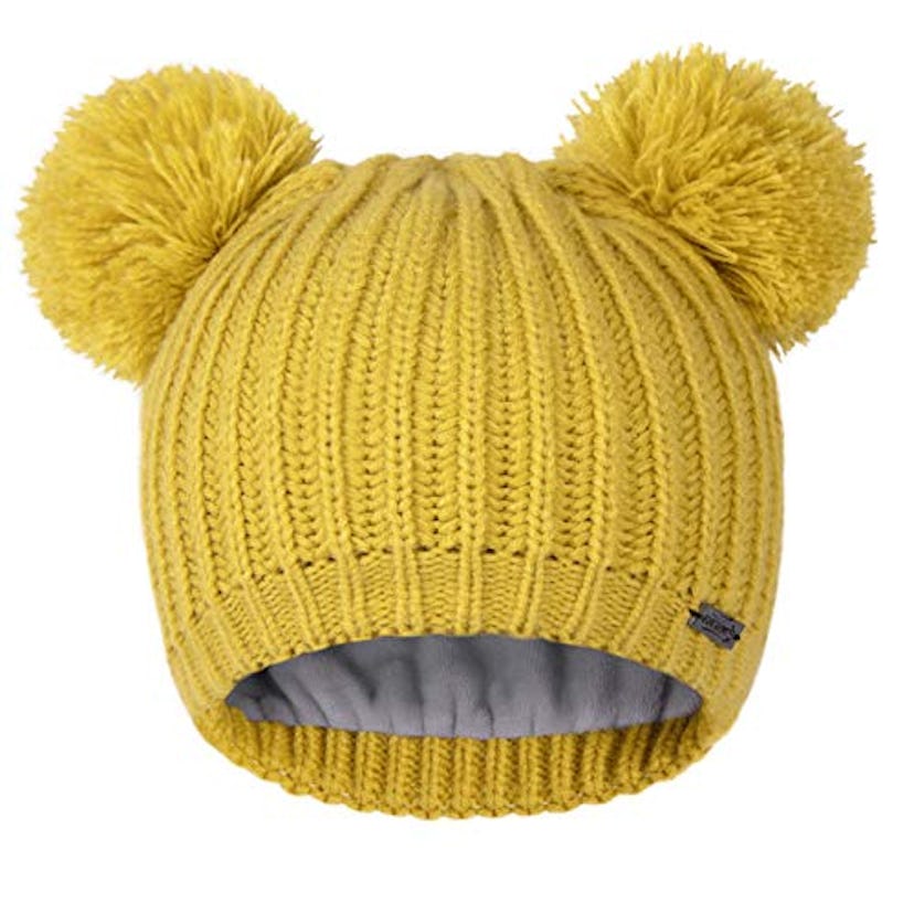 Furtalk Knit Skull Hat