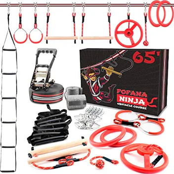 Mini Ninja Ropes Course The Best Backyard Ninja Course To Keep Those Flippin’ Kids Busy All ...