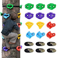 TOPNEW Tree Climbing Holds for Kids