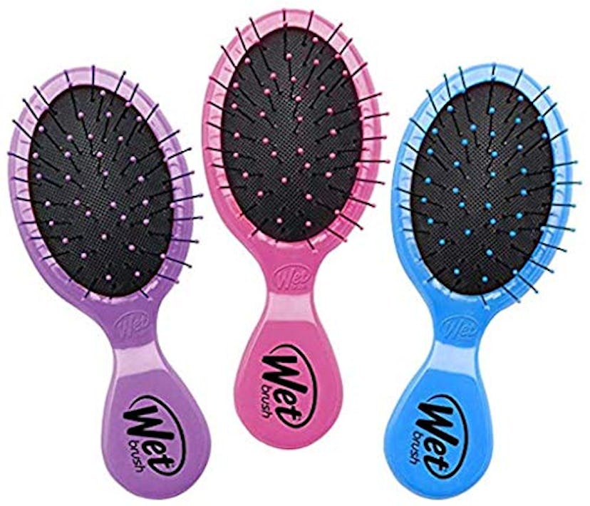 Wet Brush Multi-Pack Squirt Detangler Hair Brush with Soft IntelliFlex Bristles