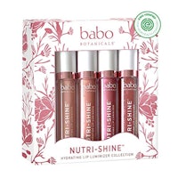 Babo Botanicals 70+% Organic Nutri-Shine Luminizer Vegan Lip Gloss Gift Set
