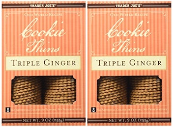 Trader Joe's Cookie Thins Triple Ginger