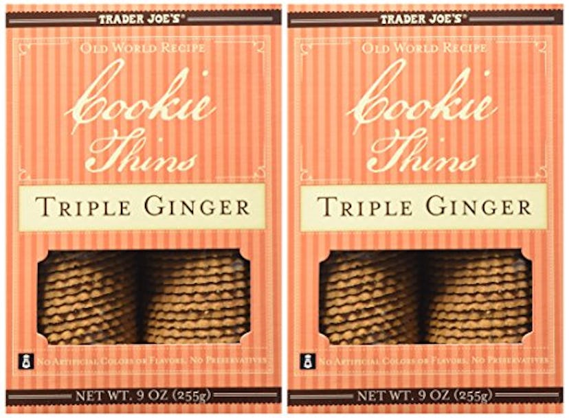 Trader Joe's Cookie Thins Triple Ginger