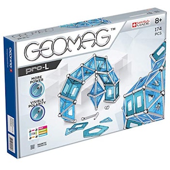 Geomag Pro-L Kit – 174 Piece Magnetic Construction Set