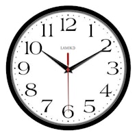 Lamiko 10 Inch Silent Classic Clock