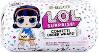 L.O.L. Surprise! Confetti Under Wraps Doll with 15 Surprises