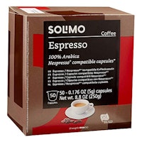 Solimo Espresso Capsules (50 ct.)
