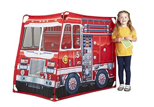 big red fire truck toy