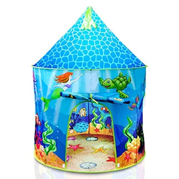 USA Toyz Mermaid Kidz Tent and Kaleidoscope