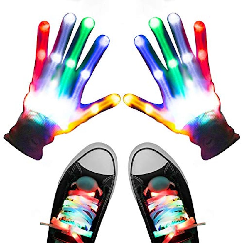 Aywewii LED Gloves & Shoelaces