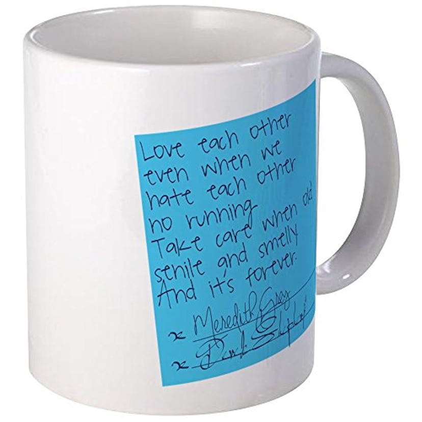 CafePress Grey's Anatomy Sticky Note Mug