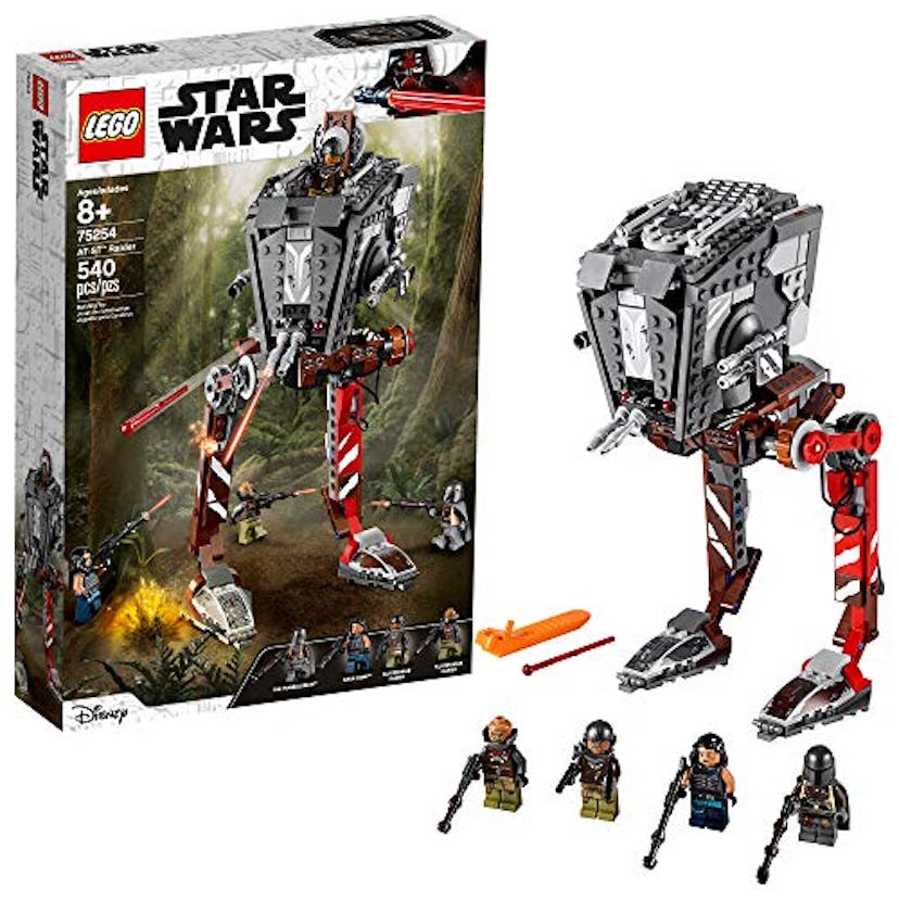 LEGO Star Wars: The Mandalorian Collectible All Terrain Scout Transport Walker Posable Building Mode...