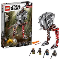 LEGO Star Wars: The Mandalorian Collectible All Terrain Scout Transport Walker Posable Building Mode...