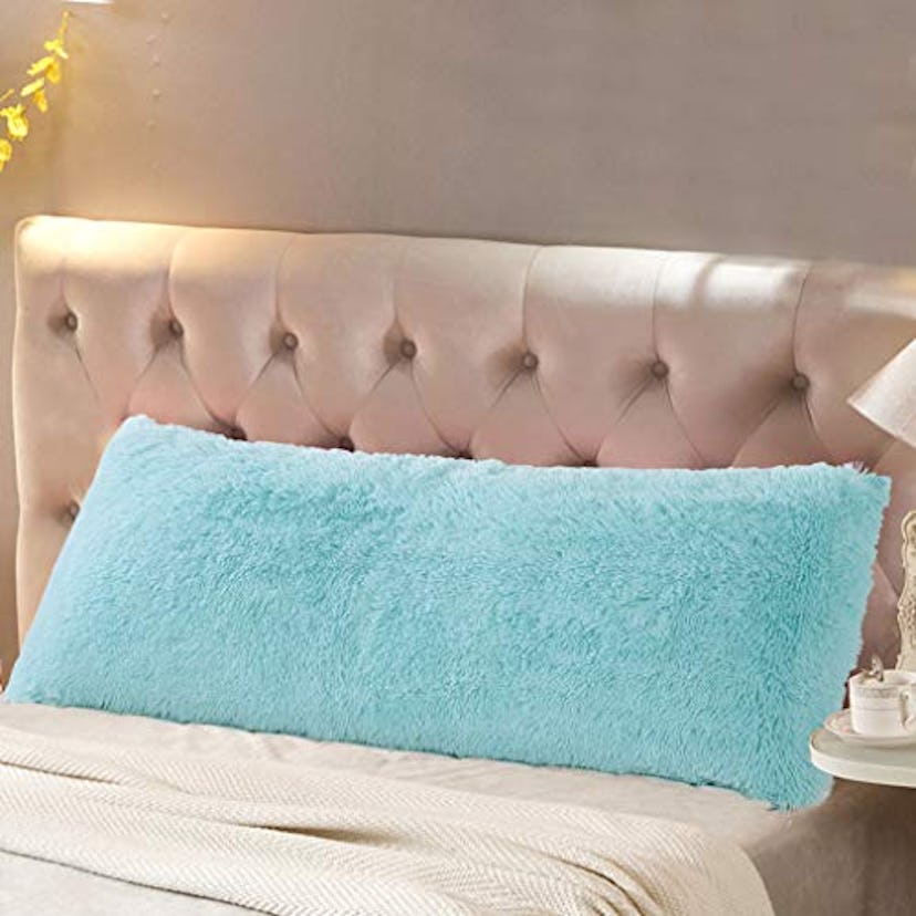 Reafort Faux Fur Body Pillow Cover