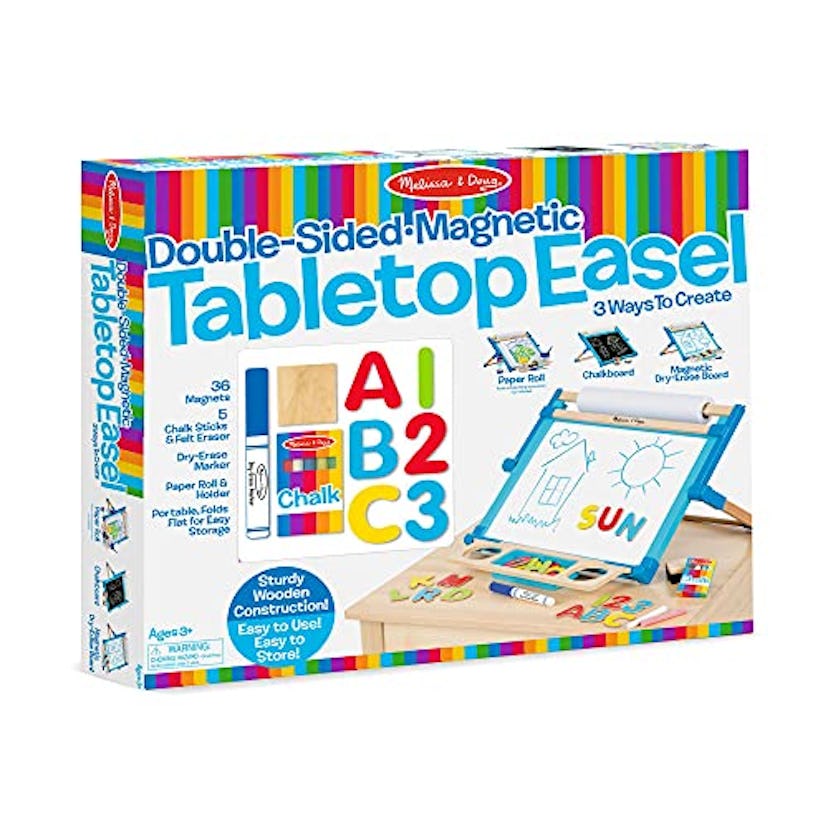 Melissa & Doug Double-Sided Tabletop Easel 