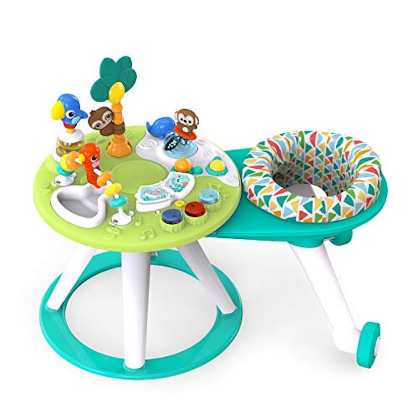 Bright Starts Around We Go 2-in-1 Walk-Around Activity Center & Table