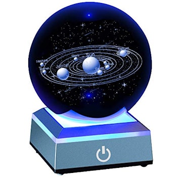 ERWEI 3D Solar System Model Crystal Ball