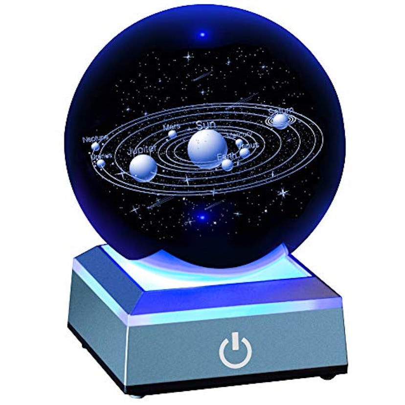 ERWEI 3D Solar System Model Crystal Ball