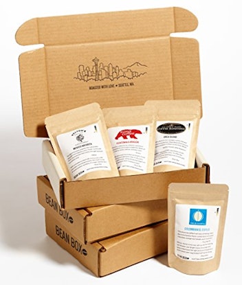 Bean Box Gourmet Coffee Sampler - 3-Month Gift Subscription
