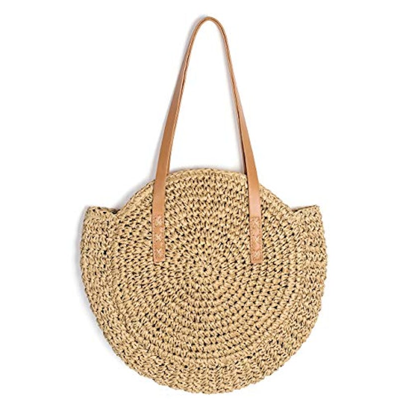Ayliss Straw Large Beach Tote