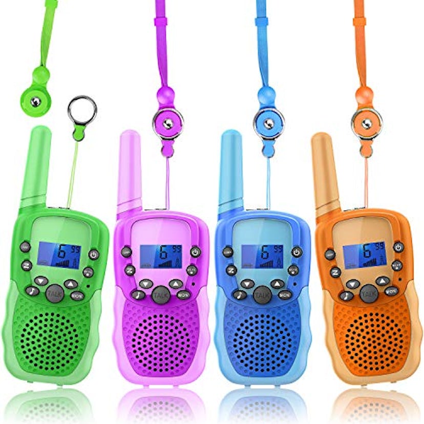 Wishouse Wearable Walkie Talkies 4 Pack