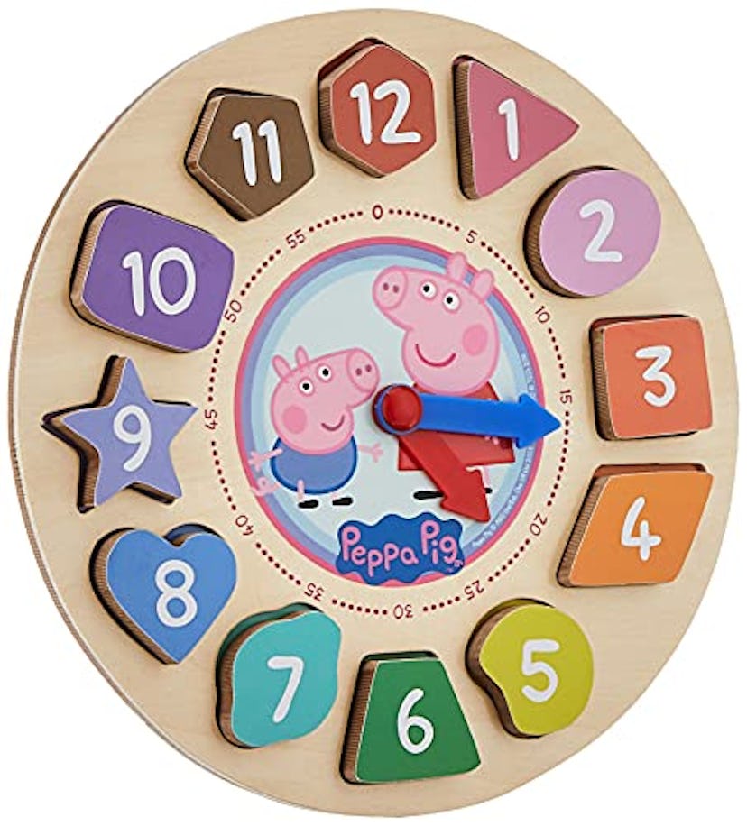Peppa Pig Sorter Clock