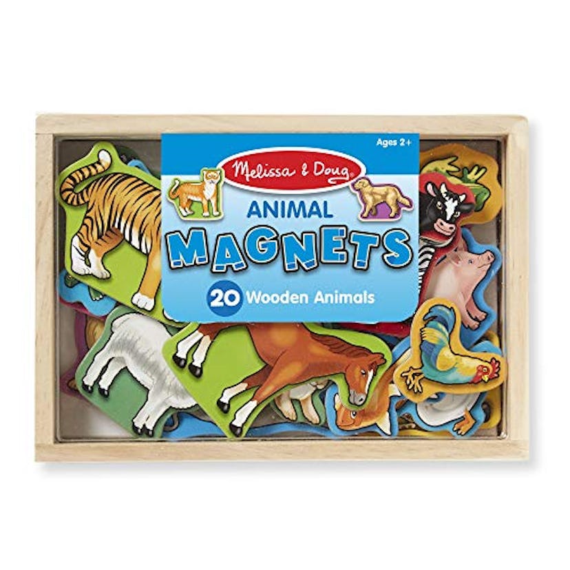 Melissa & Doug 20 Animal Magnets in a Box